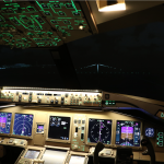 Cockpit B777 SKYWAY Simulation.