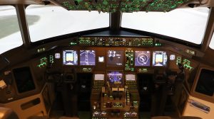 Cockpit Boeing 777